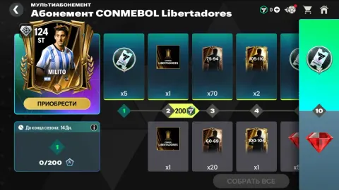 Абонемент CONMEBOL
